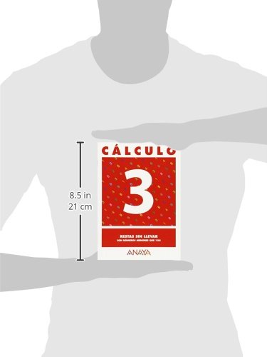 Cálculo 3. Restas sin llevar - 9788466715171