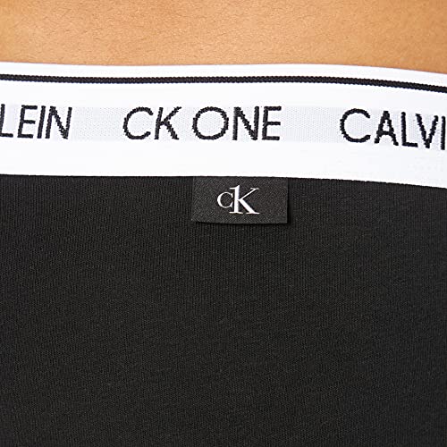 Calvin Klein Boxer Brief 2Pk, Bóxer para Hombre, Negro (Black W/White Wb), XL