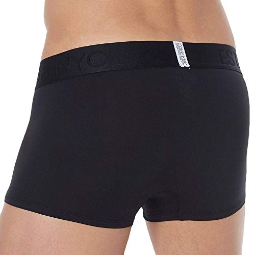 Calvin Klein Low Rise Trunk Bóxer, Negro (Black 001), Large para Hombre