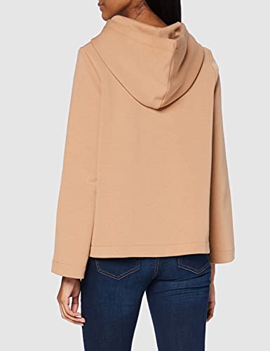 Calvin Klein Mini Hoodie Sudadera con Capucha, Soft Camel, L para Mujer