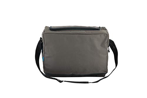 Campingaz Office Messenger Bag, Nevera portatil Plegable de 17 l, refrigera hasta 18 Horas, Espacio para 6 Botellas de 1,5 l, Mochila Aislante Amplia y Maja para el Trabajo, Unisex-Adult, Gris, 17 L