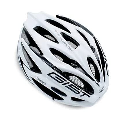 Casco Gist Ares Blanco-Negro S-M