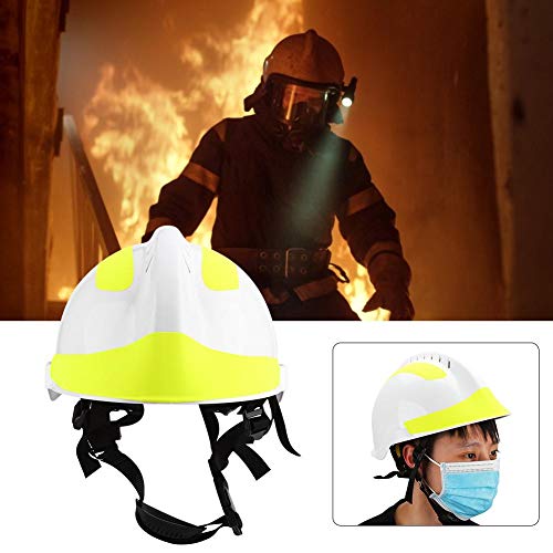 Cascos Protectores Cascos de Seguridad Para Bomberos, Cascos de Rescate de Emergencia Y Protección Contra Impactos Son Adecuados Para Obras de Construcción, Mineros, Barcos, Trabajadores Petroleros