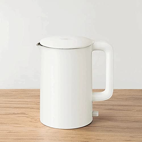 CFYPY Control de temperatura inteligente de acero inoxidable de ebullición rápida Tetera anti-Kettle (Color : White, Size : Onesize)