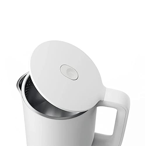 CFYPY Control de temperatura inteligente de acero inoxidable de ebullición rápida Tetera anti-Kettle (Color : White, Size : Onesize)