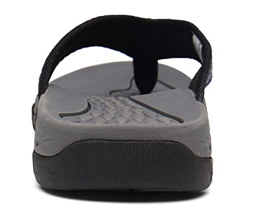 Chanclas Hombre Verano Zapatillas Flip Flops Sandal Zapatos de Playa y Piscina Gris azul41