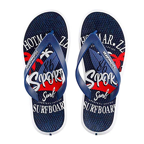 Chanclas para hombre, estilo surfero, color azul, color Azul, talla 42 EU