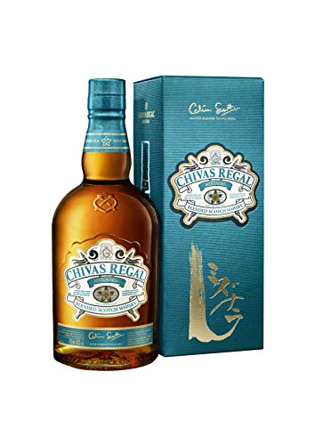 Chivas Regal Mizunara Whisky Escocés de Mezcla Premium Whisky Japonés - 700 ml