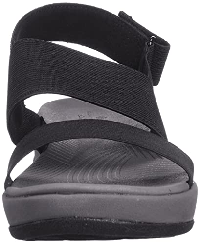 Clarks Arla Jacory, Sandalias de Talón Abierto Mujer, Negro (Black-), 41 EU