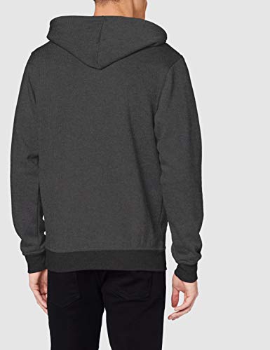 Clique Basic Sudadera con Capucha, Gris (Anthracite Melange), M para Hombre