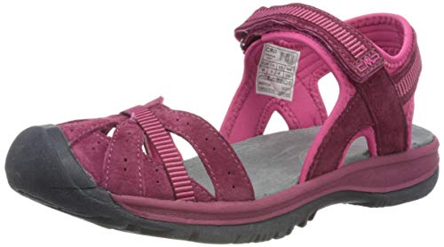 CMP – F.lli Campagnolo Hezie Wmn Hiking Sandal, Sandalias de Senderismo Mujer, Gris Titanio U807, 41 EU