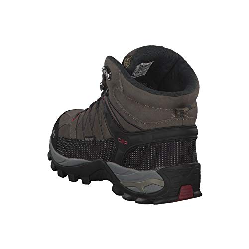 CMP Rigel Mid Trekking Shoe WP, Botas de Senderismo Hombre, Torba-Antracite, 43 EU