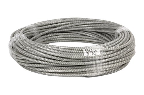 Cofan Rollo 50m cable acero plastificado Ø3x5mm