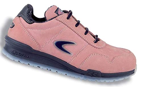 Cofra 78500-006 - Zapatos de seguridad señoras rosa talla 36, s3 de las mujeres de color rosa,