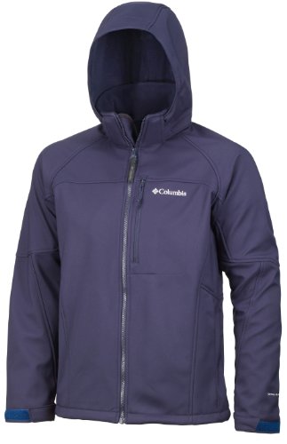 Columbia Cascade - Soft Shell para Hombre, tamaño S, Color Negro Azulado