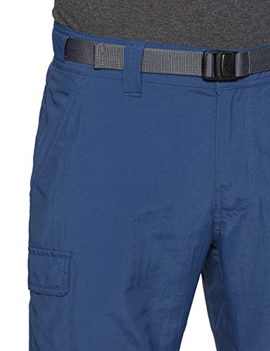 Columbia Cascades Explorer Pants Pantalones de senderismo, Hombre, Blue Carbon, 28W / 34L