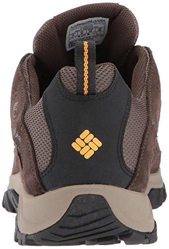 Columbia Crestwood Impermeable, Zapatillas de Hiking Montañismo, Alpinismo y Trekking Hombre, Marrón (Mud/Squash), 42 EU