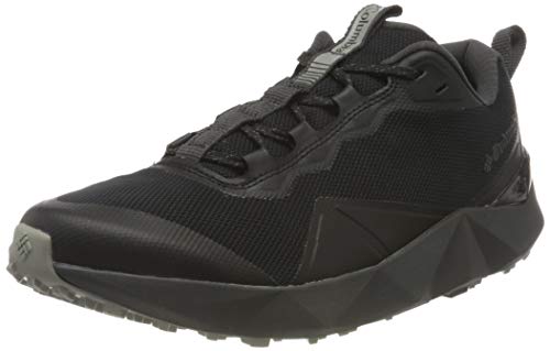 Columbia Facet 15 Zapatillas de senderismo para Hombre, Negro, gris y verde, 42 EU