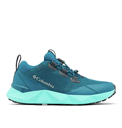 Columbia Facet 30 Outdry, Zapatillas para Caminar Mujer, Azul (Siberia/Grey Ice), 37.5 EU