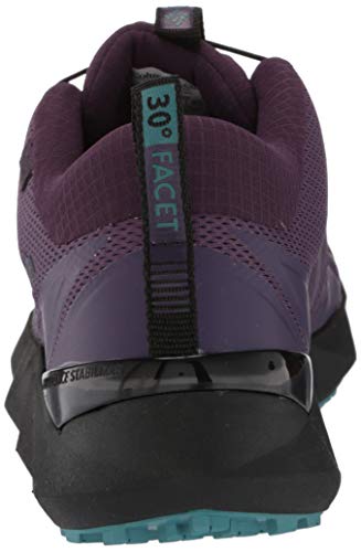 Columbia Facet 30 Outdry, Zapatos para Senderismo Hombre, Cyber Purple River Azul, 43 EU