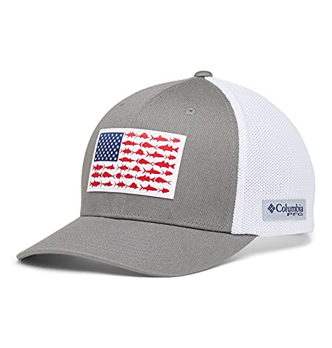 Columbia Gorra de Pesca Unisex PFG Mesh™ con Bandera de Pescado