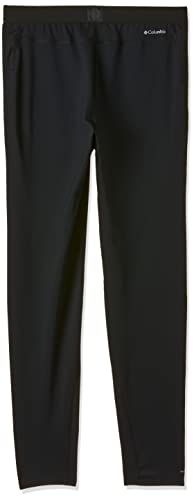 Columbia Midweight Stretch Tight Mallas térmicas, Mujer, Black, S R