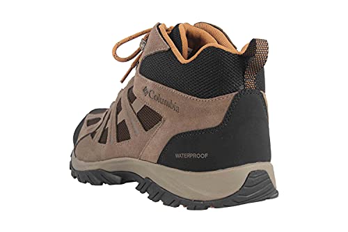 Columbia Redmond Iii Mid Waterproof Zapatillas para caminar para Hombre, Marrón (Cordovan, Elk), 40.5 EU