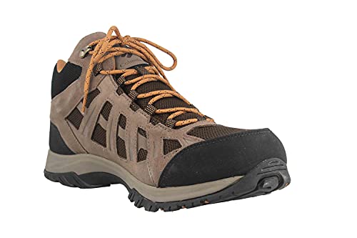 Columbia Redmond Iii Mid Waterproof Zapatillas para caminar para Hombre, Marrón (Cordovan, Elk), 40.5 EU