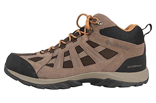 Columbia Redmond Iii Mid Waterproof Zapatillas para caminar para Hombre, Marrón (Cordovan, Elk), 47 EU