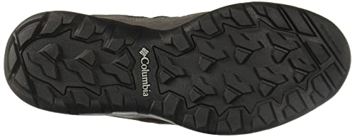 Columbia Redmond V2 Mid, Zapatillas de Senderismo Impermeables Mujer, Graphite Red Jasper, 45 EU