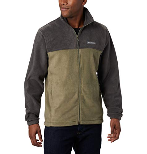 Columbia Steens Mountain Full Zip 2.0 Forro Polar con Cremallera Completa, Hombre, Shark, Stone Green, XL