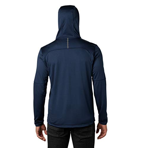 Columbia Tech Trail FZ, Sudadera con capucha y cremallera, Hombre, Azul (Collegiate Navy), Talla XL