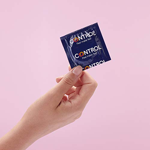 Control Senso Preservativos - Caja de condones muy finos para mayor sensibilidad, 144 unidades (pack grande ahorro) - Gama placer natural, lubricados, perfecta adaptabilidad