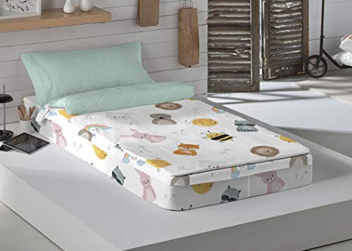 COOL KIDS KAWANIMALS Saco nórdico con Relleno Animals Cama 105