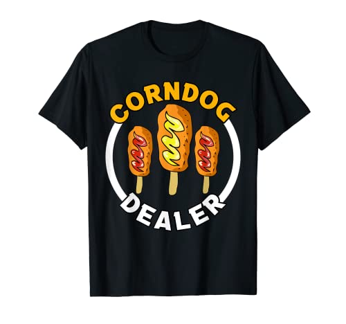 Cornualles Distribuidor Salchicha Frita Fastfoods Vendedor Ropa de comida Camiseta