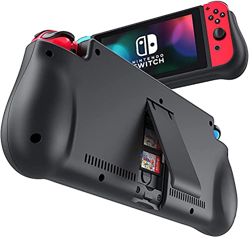 Cover Batería para Nintendo Switch, iPosible 10000mAh Funda Cargador Portatil Batería Externa Ultra Carcasa Batería Recargable Power Bank Case para Nintendo Switch