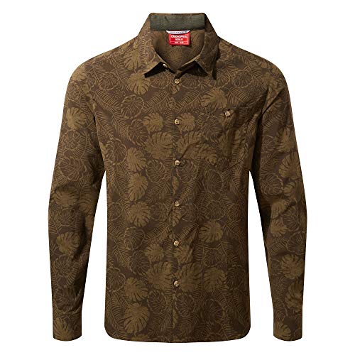 Craghoppers NL Lester Lsshirt Camisa, Woodlndgrnpr, S para Hombre