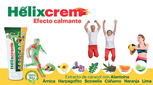 Crema natural de efecto calmante para masaje en cuello y espalda - Árnica, harpagofito, boswelia, alantoína y aceite esencial de cáñamo para aliviar el dolor en la zona cervical y lumbar