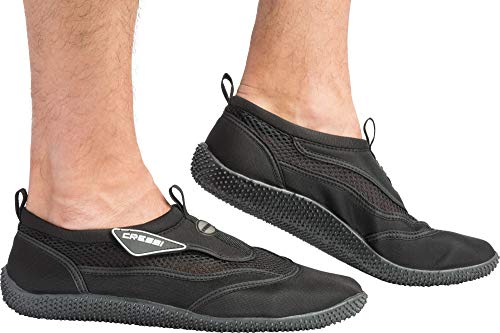 Cressi Reef Zapatillas Chanclas, Unisex Adulto, Negro, 43