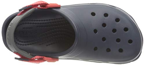 Crocs Classic All-Terrain Clog K Unisex Niños Zoccoli, Azul (Navy), 28/29 EU