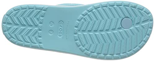 Crocs Crocband Flip W, Zapatillas Mujer, Azul (Ice Azul), 37/38 EU