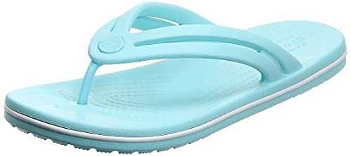 Crocs Crocband Flip W, Zapatillas Mujer, Azul (Ice Azul), 37/38 EU