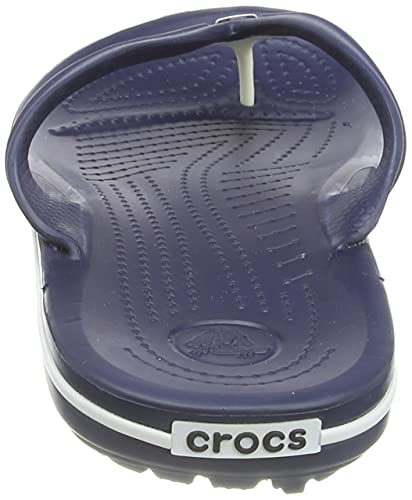 Crocs Crocband Flip, Zapatos de Playa y Piscina Unisex Adulto, Azul (Navy 002), 46/47 EU