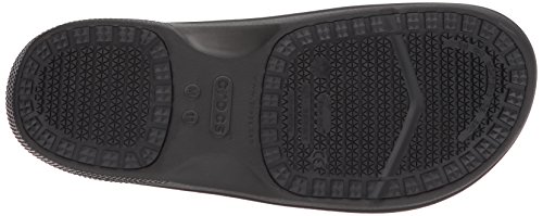 Crocs Crocband Strap Flip K Unisex Niños Chanclas, Negro (Black), 38/39 EU