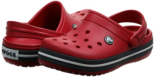 Crocs Crocband, Zuecos Unisex Adulto, Rojo (Pepper), 38/39 EU