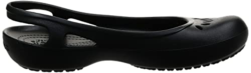 Crocs Kadee Work Mujer Bailarinas, Negro (Black), 39/40 EU