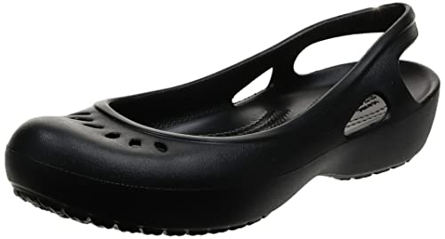 Crocs Kadee Work Mujer Bailarinas, Negro (Black), 39/40 EU