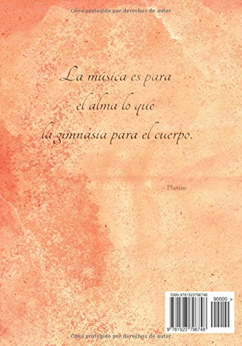 Cuaderno para Músicos y Compositores de 160 páginas para Letras de Canciones y Música. Versión con Acordes: Cuaderno de 17.78 x 25.4 cm con tapa ... pentagramas, acordes y tablas de acordes.