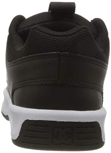 DC Shoes Lynx Zero, Zapatillas Niños, Black/White, 33 EU