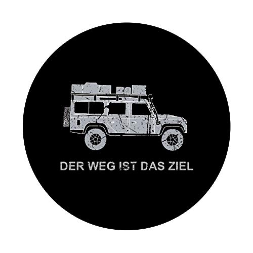 Defender 110 Offroad - Tienda de campaña para techo de coche (4 x 4) PopSockets PopGrip Intercambiable